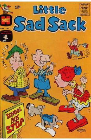 Little Sad Sack 11 published by Harvey with cover art by George Baker