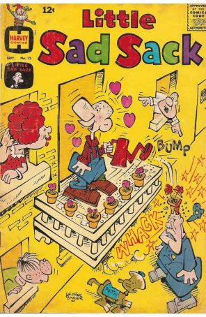 Little Sad Sack 12 published by Harvey with cover art by George Baker