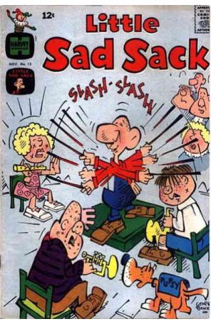 Little Sad Sack 13 published by Harvey with cover art by George Baker