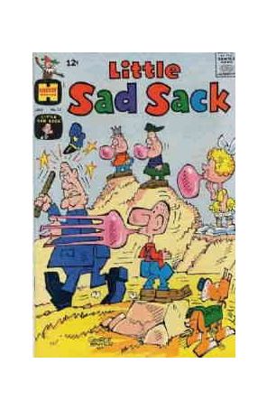 Little Sad Sack 17 published by Harvey with cover art by George Baker