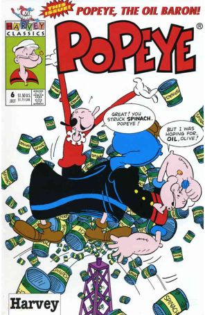 Popeye (Harvey) 6 published by Harvey