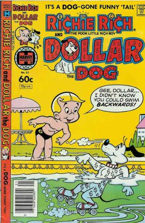 Richie Rich And Dollar, the Dog 21 published by Harvey