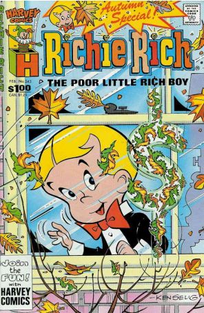 Richie Rich (1st Series) 243 published by Harvey with cover art by Ken Selig