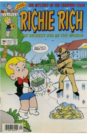 Richie Rich (2nd Series) 26 (Newsstand) published by Harvey