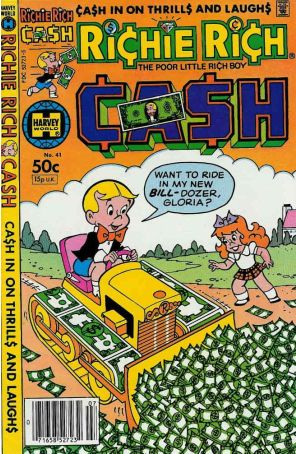 Richie Rich Cash 41 published by Harvey