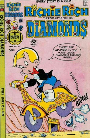 Richie Rich Diamonds 35 published by Harvey