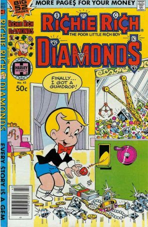 Richie Rich Diamonds 43 published by Harvey