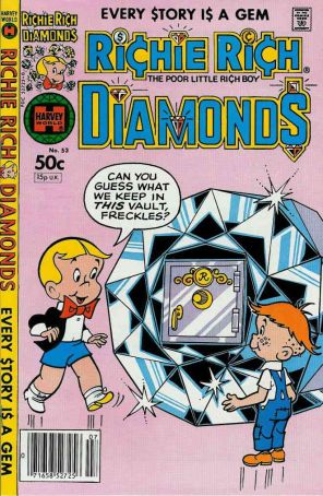 Richie Rich Diamonds 53 published by Harvey