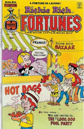 Richie Rich Fortunes 32 published by Harvey