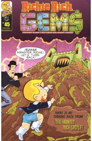 Richie Rich Gems 45 published by Ape with cover art by Ernie Colón