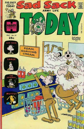 Sad Sack Army Life Parade 61 published by Harvey
