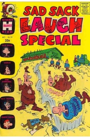 Sad Sack Laugh Special 32 published by Harvey with cover art by George Baker
