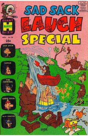 Sad Sack Laugh Special 38 published by Harvey with cover art by George Baker