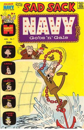 Sad Sack Navy, Gobs 'n' Gals 7 published by Harvey