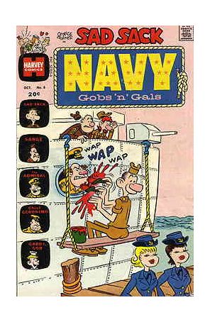 Sad Sack Navy, Gobs 'n' Gals 8 published by Harvey