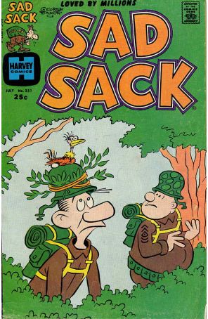 Sad Sack 251 published by Harvey