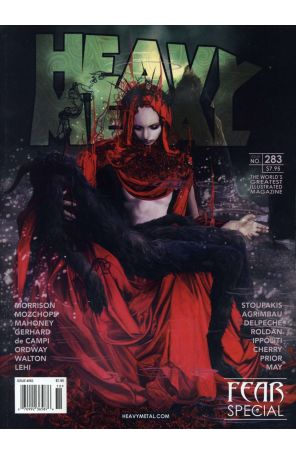 Heavy Metal (2nd Series) 283A published by Heavy Metal Media with cover art by David Stoupakis