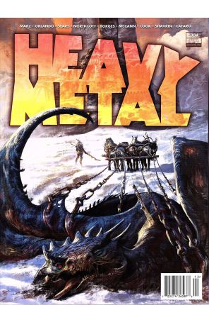 Heavy Metal (2nd Series) 304A published by Heavy Metal Media with cover art by Andrea De Dominicus
