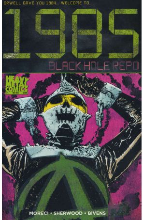 1985 1A published by Heavy Metal with cover art by John Bivens