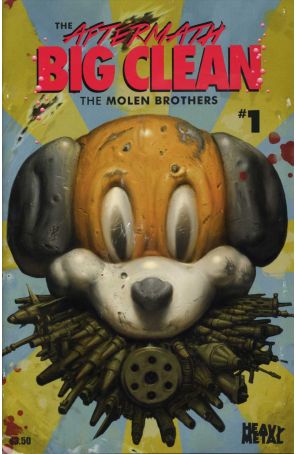 Aftermath: Big Clean 1A published by Heavy Metal with cover art by Kevin Molen