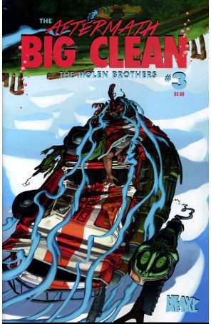 Aftermath: Big Clean 3A published by Heavy Metal with cover art by Kevin Molen