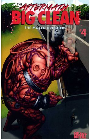 Aftermath: Big Clean 4A published by Heavy Metal with cover art by Kevin Molen