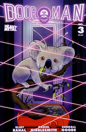 The Doorman 3 published by Heavy Metal with cover art by Kendall Goode