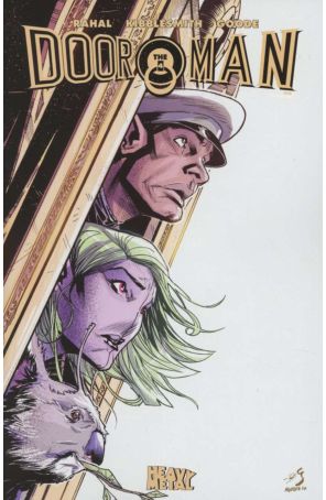 The Doorman 4B published by Heavy Metal with cover art by Kendall Goode