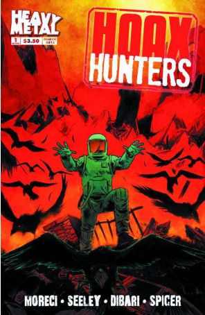Hoax Hunters (2nd Series) 1A published by Heavy Metal with cover art by Chris Dibari