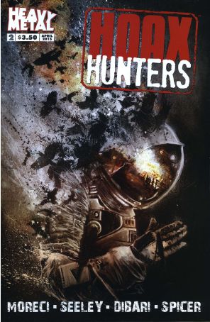 Hoax Hunters (2nd Series) 2 published by Heavy Metal with cover art by Rob Prior