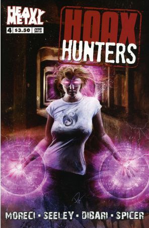 Hoax Hunters (2nd Series) 4 published by Heavy Metal with cover art by Rob Prior