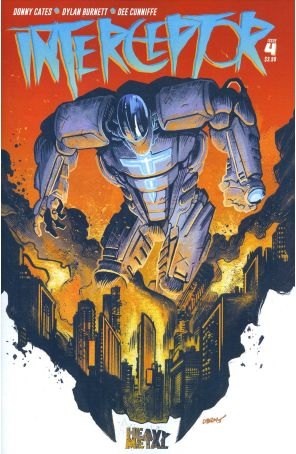 Interceptor 4A published by Heavy Metal with cover art by Dylan Burnett
