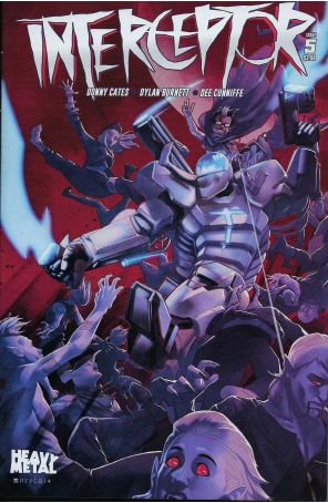 Interceptor 5B published by Heavy Metal with cover art by Jamal Campbell
