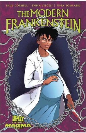 The Modern Frankenstein 5A published by Heavy Metal with cover art by Pippa Bowland and Emma Vieceli