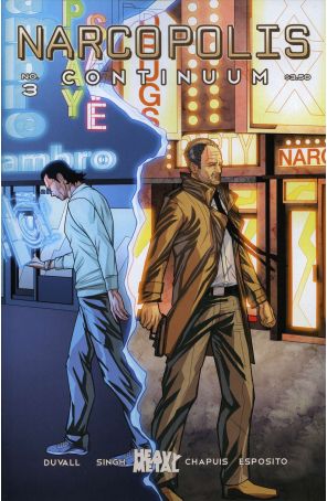 Narcopolis Continuum 3 published by Heavy Metal with cover art by Ralf Singh