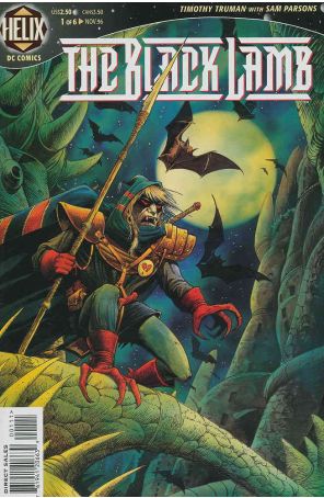 The Black Lamb 1 published by DC with cover art by Timothy Truman