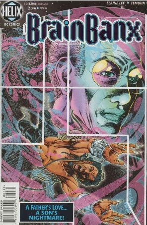 Brainbanx 2 published by DC with cover art by Jason Temujin