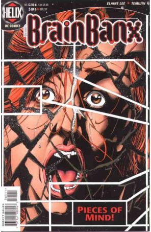 Brainbanx 5 published by DC with cover art by Jason Temujin