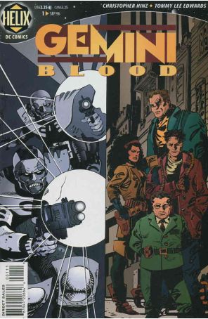 Gemini Blood 1 published by DC with cover art by Walt Simonson