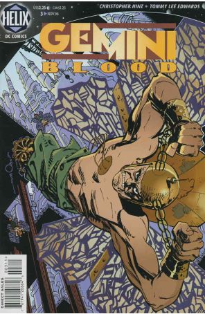 Gemini Blood 3 published by DC with cover art by Walt Simonson