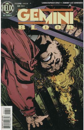 Gemini Blood 6 published by DC with cover art by Walt Simonson