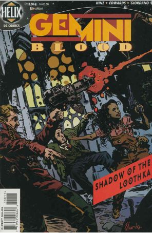 Gemini Blood 8 published by DC with cover art by Tommy Lee Edwards