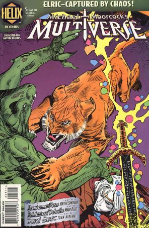 Multiverse (Michael Moorcock's) 5 published by DC with cover art by Walt Simonson