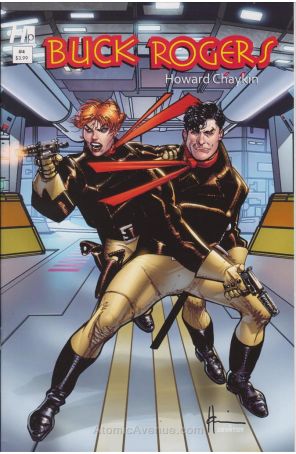 Buck Rogers (Hermes) 4 published by Hermes with cover art by Howard Chaykin