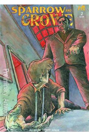 Sparrow and Crowe 2 published by Hermes with cover art by Jared Souza