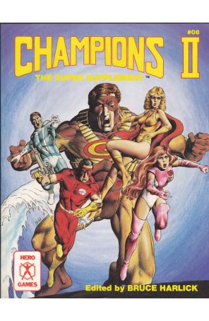 Champions II The Super Supplement TPB 8 published by Hero Games with cover art by Stan Woch