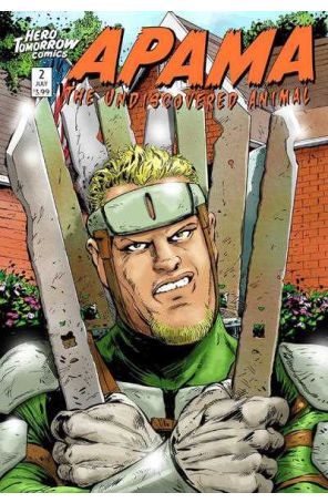 Apama The Undiscovered Animal 2A published by Hero Tomorrow with cover art by Nikolaus Harrison