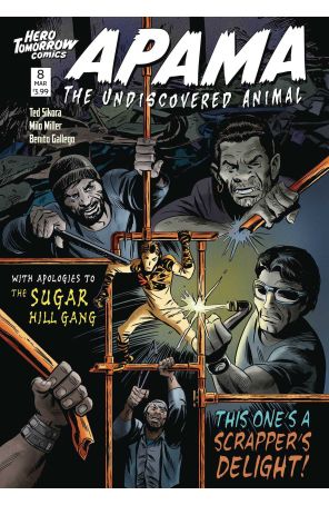 Apama The Undiscovered Animal 8 published by Hero Tomorrow with cover art by Benito Gallego