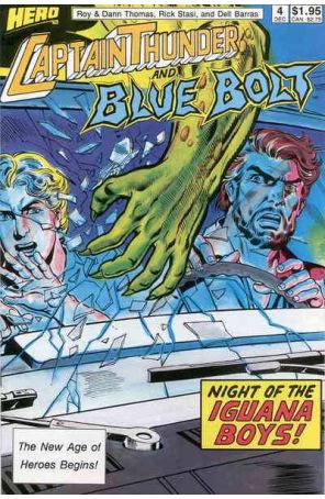Captain Thunder and Blue Bolt 4 published by Hero