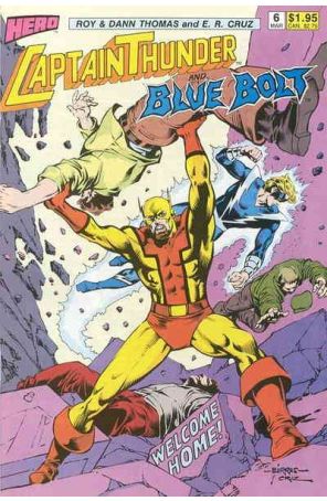 Captain Thunder and Blue Bolt 6 published by Hero